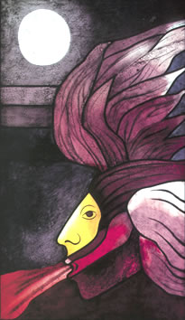 In memoriam November 1944, freies Glasbild